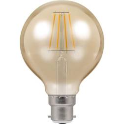 Crompton LED Globe G80 Filament Antique 5W Dimmable 2200K BC-B22d