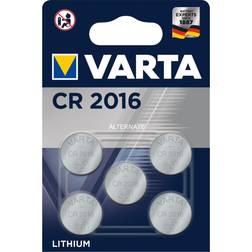 Varta CR2016 3 V Batteries 5 pack