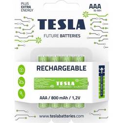Tesla Rechargeable Battery AAA 4-pack