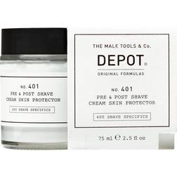 Depot No. 401 Pre &amp; Post Shave Cream 75 ml