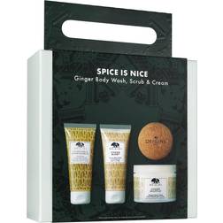 Origins Spice Is Nice Ginger Body Wash, Scrub and Cream