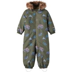 Name It Snow10 Snowsuit - Olive Night with Truck (13209165)