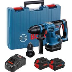 Bosch GBH18V-34 CF 18V ProCORE BITURBO SDS-Plus Drill With 2x 5.5Ah Batteries