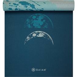 Gaiam Premium Reversible Lunar Wave Yoga Mat (6mm)