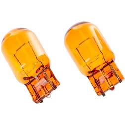 Philips 12071B2 Light Bulbs Glass Base WY21W Pack of 2 in Blister Pack