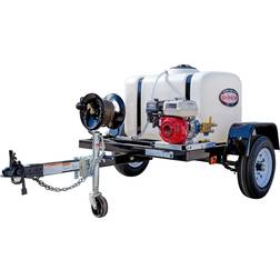 Simpson Cold Water Professional Gas Pressure Washer Trailer 3200 PSI