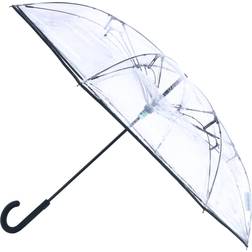 Totes InBrella Reverse Close Umbrella, Clear