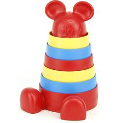 Green Toys Disney Baby Exclusive Mickey Mouse Stacker Red