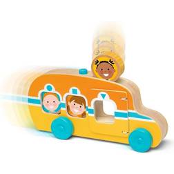 Melissa & Doug GO TOTs Wooden Roll and Ride Bus