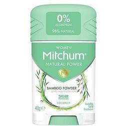 Mitchum Women Natural Power 24Hr Protection Coconut 40g