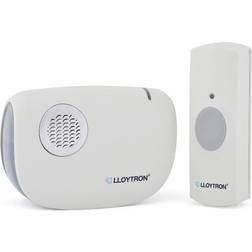 Lloytron Dingdong MIP3 Battery Operated Portable Door Chime Kit White