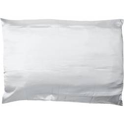 Giovanni Satin Pillowcase, Elegant Silver, 1 Pillowcase