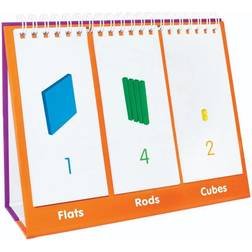 Redbox Junior Learning Base Ten Educational Flip Card Set