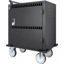 Manhattan Charging Cabinet/Cart via USB-C x32 Devices Trolley Power