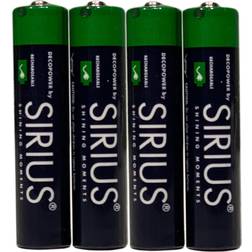 Sirius DecoPower AAA Genopladelige batterier 4 stk