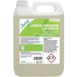 2Work Washing Up Liquid Lemon Scent 5 Bulk