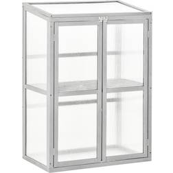 OutSunny Wood Cold Frame Greenhouse Pc