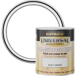 Rust-Oleum Universal All-Surface Wood Paint White 0.75L