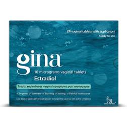 Gina 10 mcg HRT 24 vaginal tablets