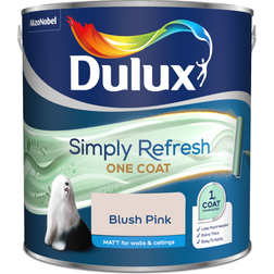 Dulux Valentine Simply Refresh One Coat Wall Paint, Ceiling Paint White 2.5L