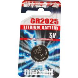 Camelion Maxell Batteri CR2025 Litium 3v 1 st