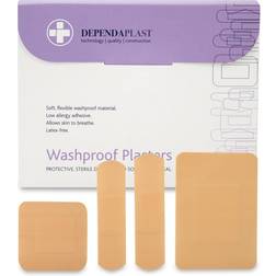 Reliance Medical Dependaplast Washproof Plasters 100-pack
