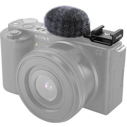 Smallrig Cold Shoe Adapter with Furry Windscreen for Sony ZV Series