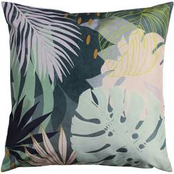 Furn Leafy Uv Resistant Complete Decoration Pillows Green, Blue