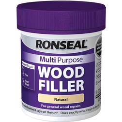 Ronseal 34735 Multi Purpose Wood Filler Tub Natural 250g