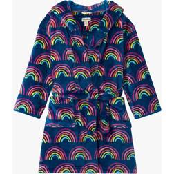 Hatley Kids' Rainbow Dreams Fleece Robe