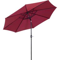 OutSunny 3m Patio Umbrella Outdoor Sunshade Canopy Tilt