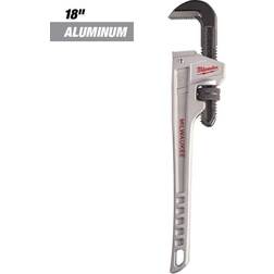 Milwaukee 18 in. Aluminum Pipe Wrench Pipe Wrench