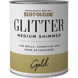 Rust-Oleum Glitter Medium Shimmer Paint &Ndash; Metal Paint Gold 0.25L