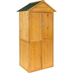 tectake Garden storage shed with a pitched roof shed, tool (Building Area )
