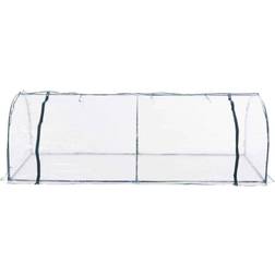 OutSunny Tunnel Greenhouse Grow Steel Frame PVC
