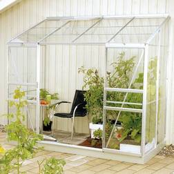 Vitavia Ida 8 4ft Toughened Glass Greenhouse with Steel Base