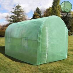 Polytunnel Greenhouse Walk In Garden Grow Tent 19mm