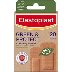 Elastoplast Green & Protect Eco Friendly Fabric Plasters