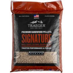 Traeger 40 Lb. Natural Hardwood Pellets 2 Bags Of 20 Lbs - Signature Blend