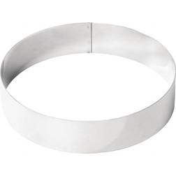 De Buyer Stainless Steel Mousse Ring Pastry Ring