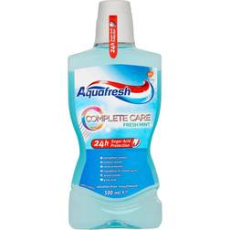 Aquafresh Mouthwash Complete Care Alcohol Free Mint 500ml