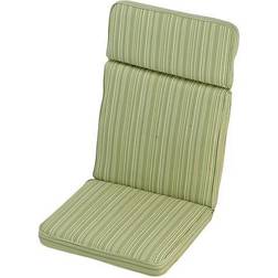 Glendale Stripe High Recliner Cushion Garden Chair Cushions