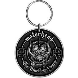 Motorhead The World Is Yours Keychain Official Metal Keyring New motorhead world