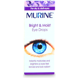 Murine Bright & Moist Eye Drops Bundle of 2 15ml
