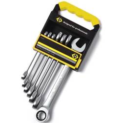 C.K. T4344M7ST Ratchet Spanner Metric, 7 Combination Wrench