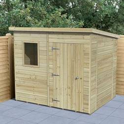 Forest Garden Timberdale 8 Pent Shed (Building Area )