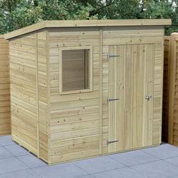 Forest Garden Timberdale 7 Pent Shed (Building Area )