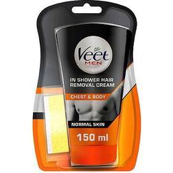 Veet Men In Shower Hair Removal Cream Chest & Body for Normal Skin
