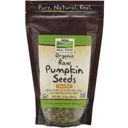NOW Organic Unsalted Pumpkin Seeds, 12