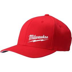 Milwaukee Flexfit Cap Hat Crown Depth and Curved Visor
